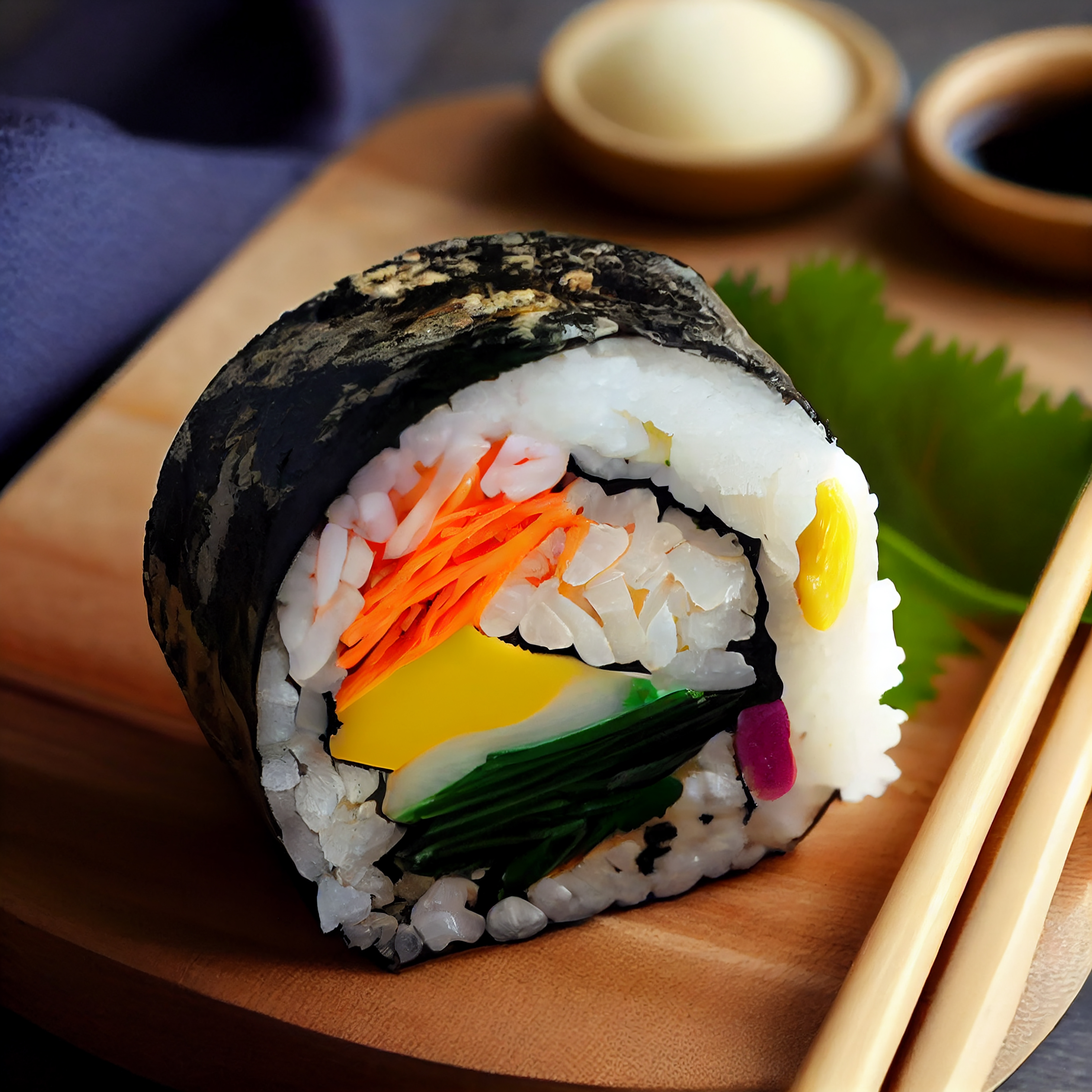 Sushi roll frío